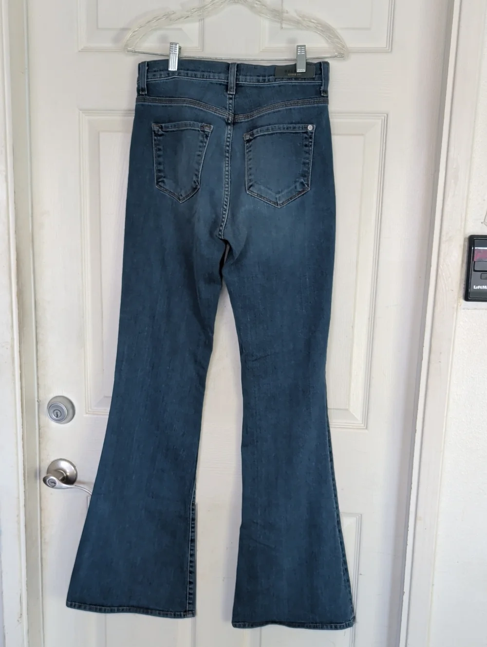 Baldwin Mid Rise Flare Jeans Willow Women 29 Denim